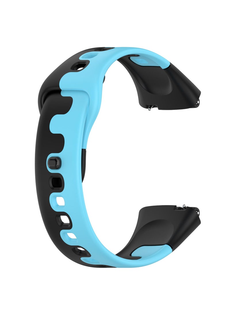 1Pcs Watch band for Redmi watch3 lite/Active watch strap Black/Blue 22mm - Image 4