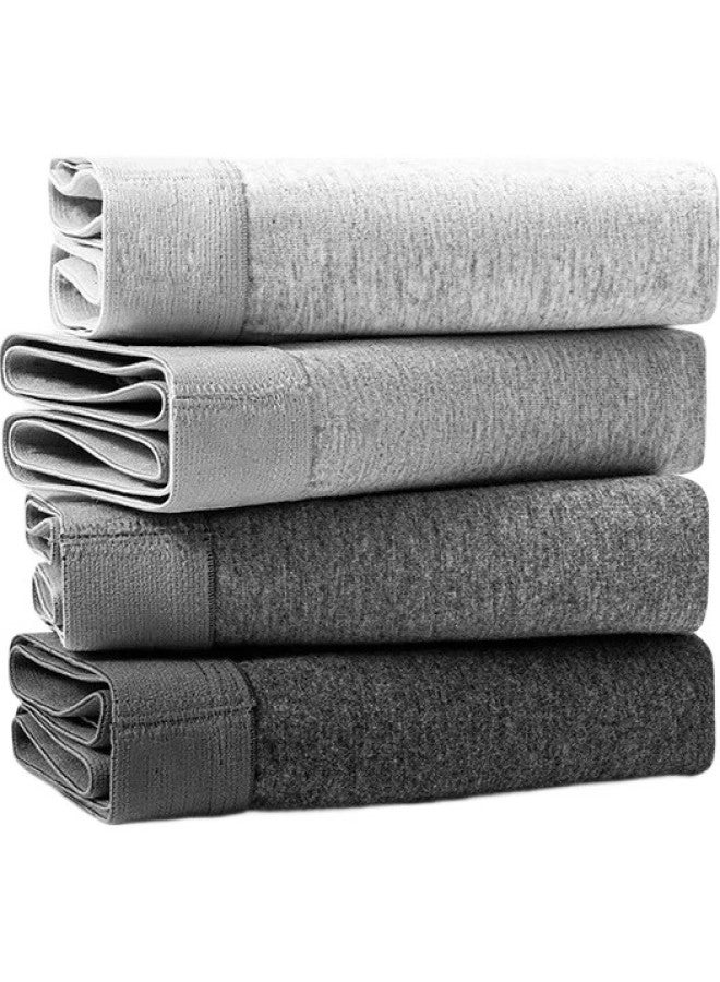 Madallo Men'S Cotton And Mulberry Silk 7A Antibacterial Crotch Boxer Briefs Men'S Underwear Plus Size Shorts - Image 3