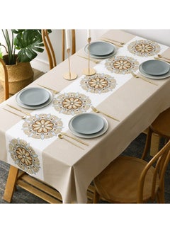 EBMINI New PVC Waterproof Dining Table Cloth 