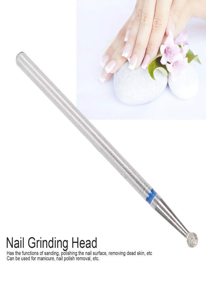 TMISHION 50pcs Nail Cutter Drill Bit for Manicure, Spherical Nail Drill Bits Nail File Bits for Gel Nails Cuticles Dead Skin Removal Nail Polishing Grinding Head Accessory Manicure Drill Set(2.3mm) - Image 5