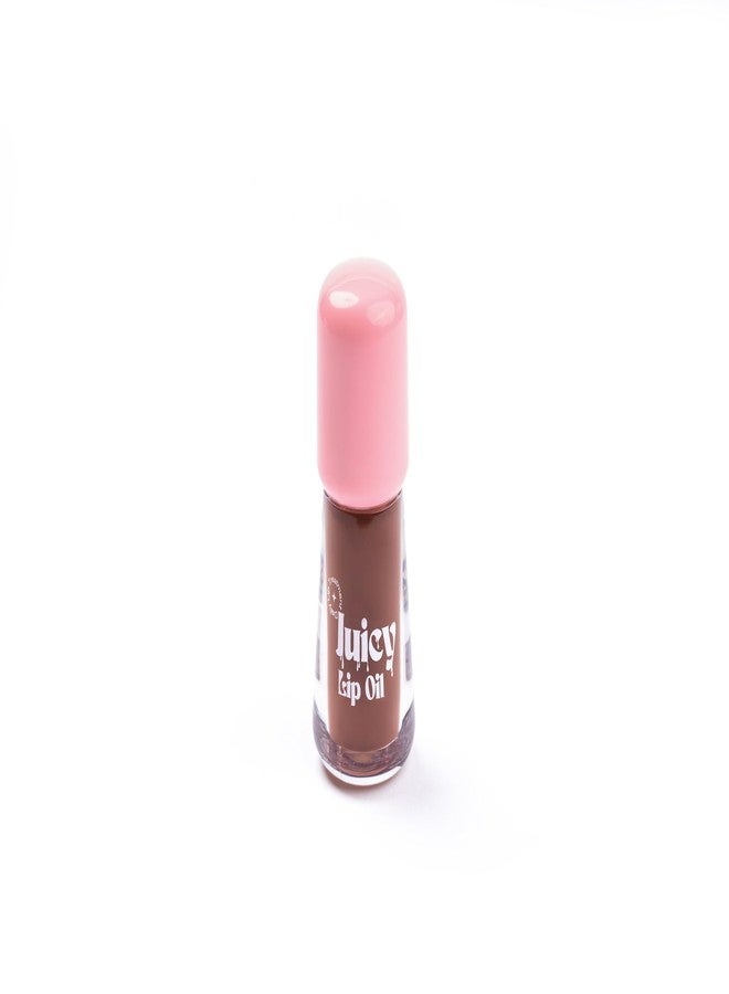 Gush Beauty Tinted Lip Oil - Hydrating Lip Tint with Skincare Benefits | Infused with Vitamin E & Jojoba Oil | Glossy, Non-Sticky | 5ml | Eve - Image 2