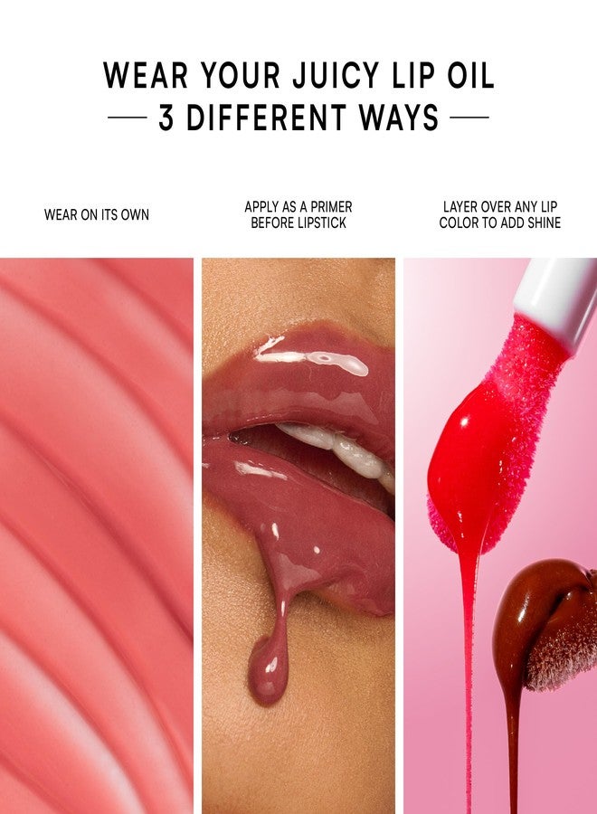 Gush Beauty Tinted Lip Oil - Hydrating Lip Tint with Skincare Benefits | Infused with Vitamin E & Jojoba Oil | Glossy, Non-Sticky | 5ml | Eve - Image 5