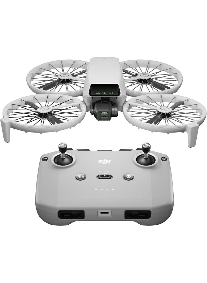 dji Flip Drone, UAE Version with official warranty support, 4K UHD Camera for Adults 3-Axis Gimbal Stabilization, 13km Video Transmission, Palm Takeoff, Auto Return, 31-Min Flight Time MOIAT Certified-UAE Version with Official Warranty Support - Image 3
