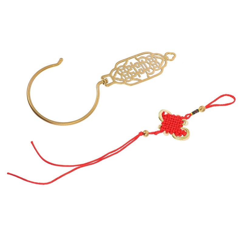 Copper Hook Retro Curtain Hanger Wedding Drapes Hook Chinese Decoration - Image 2