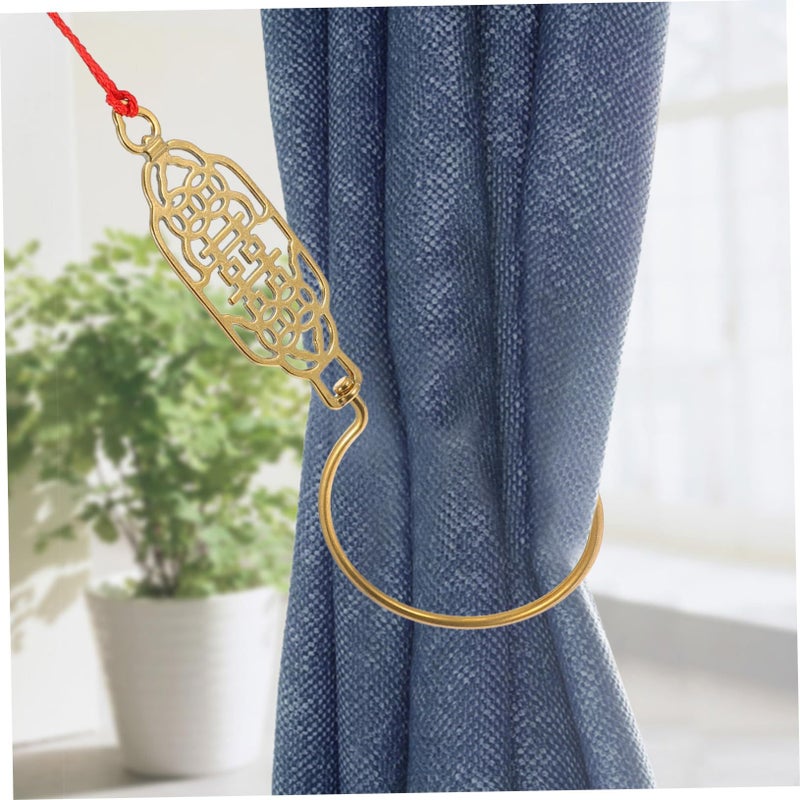 Copper Hook Retro Curtain Hanger Wedding Drapes Hook Chinese Decoration - Image 5