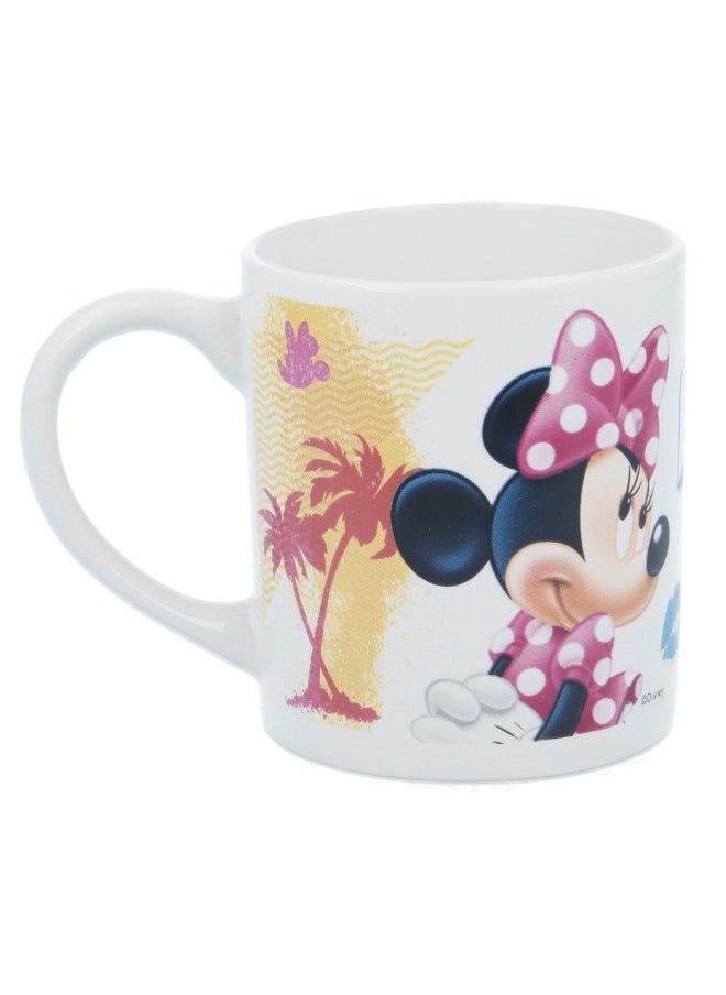 STOR STOR, Disney Ceramic Mug, MINNIE SUMMER CRUSH 240 ML , Drinking Cup-Mug, Adventure Travel the Caffeine in Coffee Mug, the Beverage or Coffee a Cafe for Chocolate in Addition to Espresso Mug  - Image 2