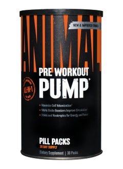 UNIVERSAL NUTRITION Animal Pump, 30 Packs,30 Servings  - Image 1