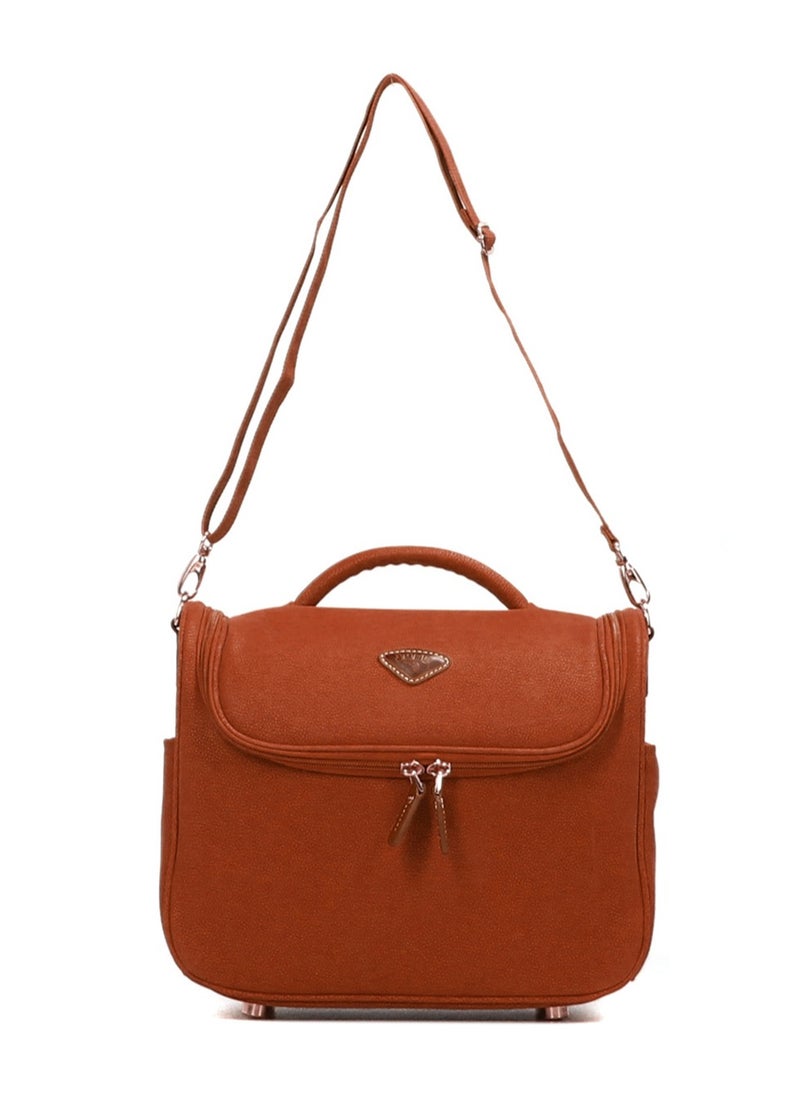 جامب New Uppsala Vanity Beauty Case 32 cm Terracotta  - Image 5