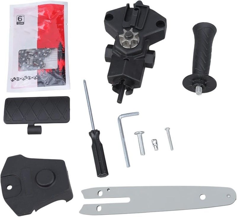 Portable Chainsaw Head Attachment Converts Drill Into Cutting Tool - Image 1