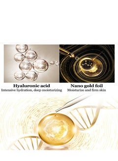 DR.MEINAIER 24K Gold Facial Mask,Whitening Moisturizing Nourishing Anti-Aging 220g  - Image 3