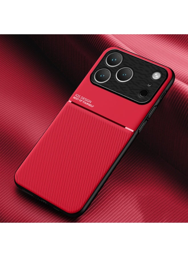 ICARLUS Case for iPhone 17 Pro Max Magnetic Cover Glamour Red - Image 2