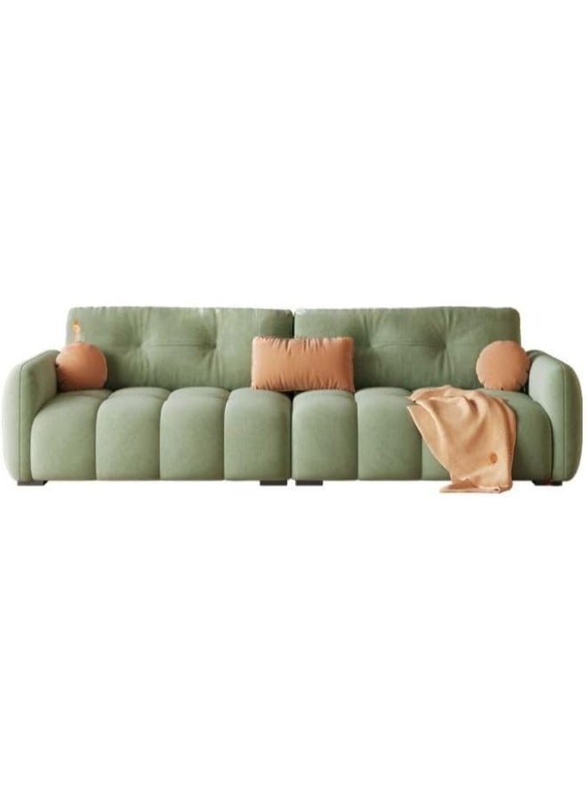 Poppins Home Poppins HOME Contemporary Floor Sofa for Sitting Room (Green)  - Image 3
