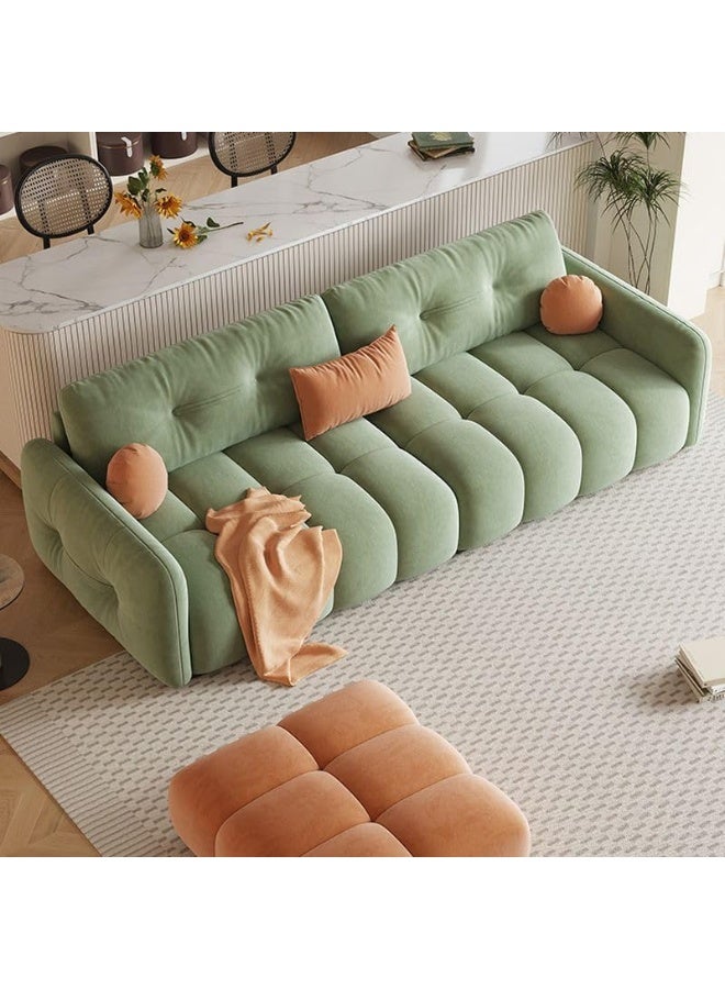 Poppins Home Poppins HOME Contemporary Floor Sofa for Sitting Room (Green)  - Image 1