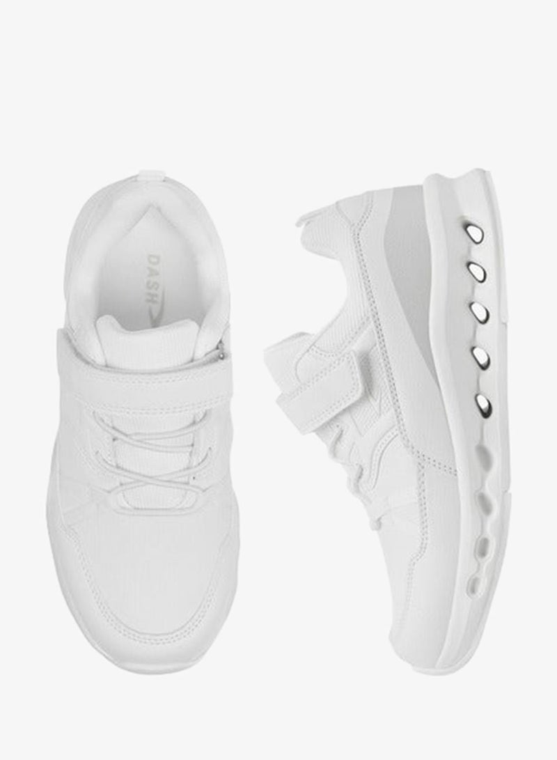 Dash Boys Panelled Sports Shoes with Hook and Loop Closure - Image 3