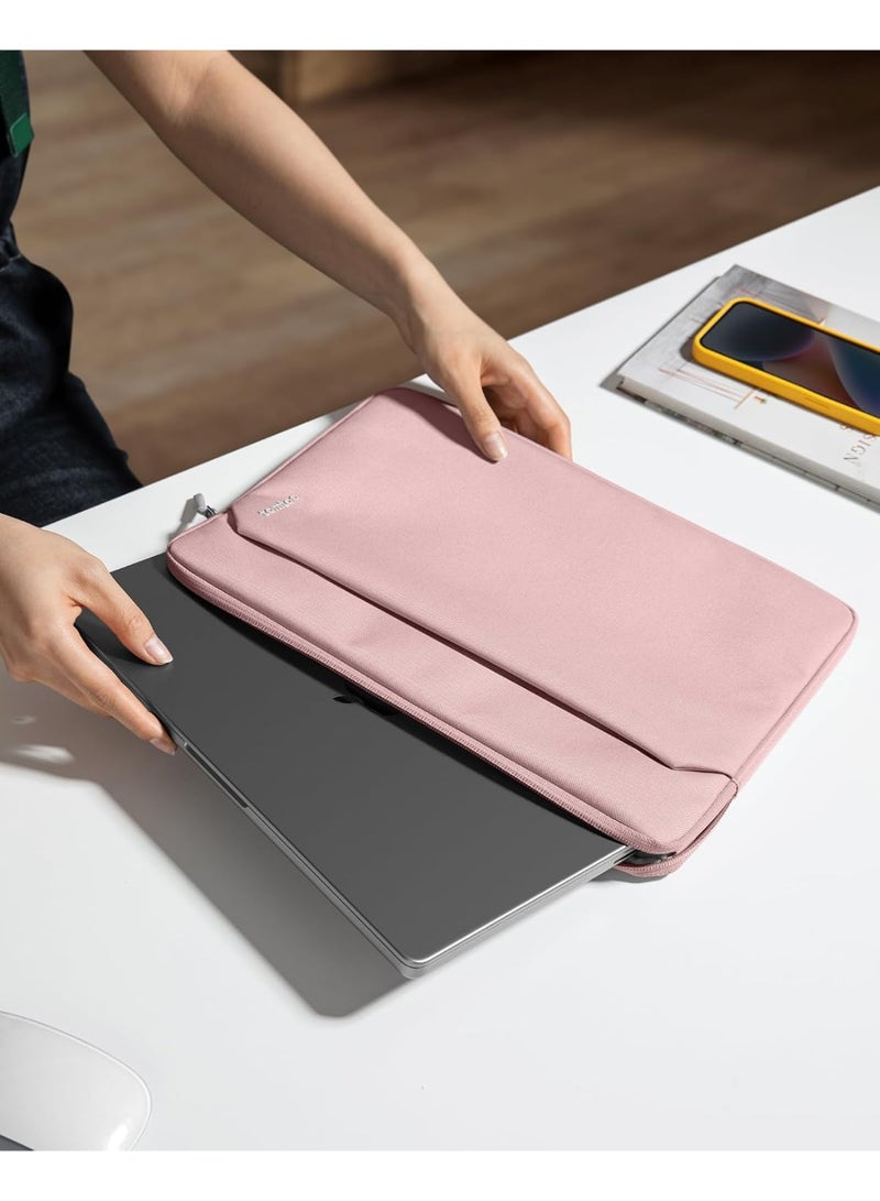 Tomtoc Light-A18 Slim Laptop Sleeve for 14-inch MacBook Pro M4/M3/M2/M1 Pro/Max 2024-2021, Water-Resistant Protective Case for 13.8 Inch Surface Eco-Friendly Laptop AI PC - Image 3