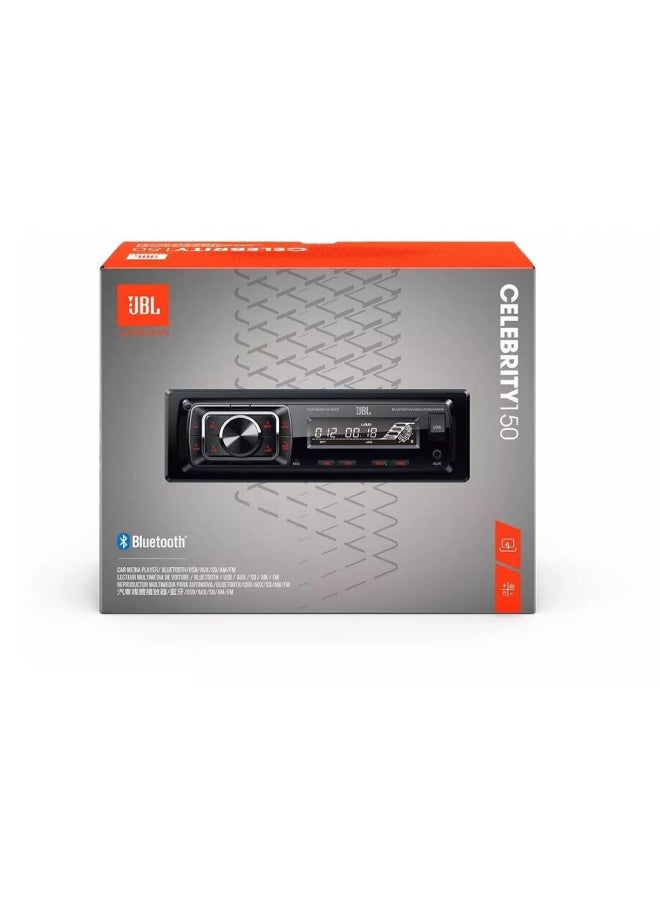 JBL Celebrity150 Bluetooth Car Stereo – Single DIN Digital Media Receiver with USB, SD, MP3 Playback - Image 2