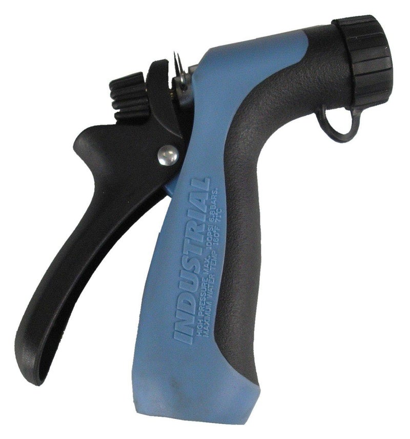 Hi-Tech Heavy Duty Industrial Hose Nozzle â€“ High Pressure 100 PSI, Hot Water & High Temp Resistant, Pistol Grip Spray Nozzle for Garden Hose, Marine & Commercial Grade - Image 1