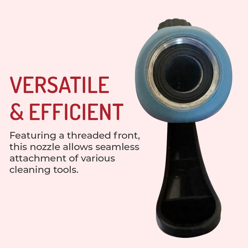 Hi-Tech Heavy Duty Industrial Hose Nozzle â€“ High Pressure 100 PSI, Hot Water & High Temp Resistant, Pistol Grip Spray Nozzle for Garden Hose, Marine & Commercial Grade - Image 5