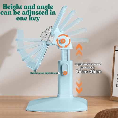 Parssufy® Adjustable Book Holder for Kids & Adults | Ergonomic Reading Stand with Height & Angle Adjustment | Foldable Bookstand for Study Table, Office & Desk | Hands-Free Reading Stand - Image 5