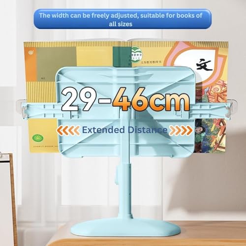 Parssufy® Adjustable Book Holder for Kids & Adults | Ergonomic Reading Stand with Height & Angle Adjustment | Foldable Bookstand for Study Table, Office & Desk | Hands-Free Reading Stand - Image 4