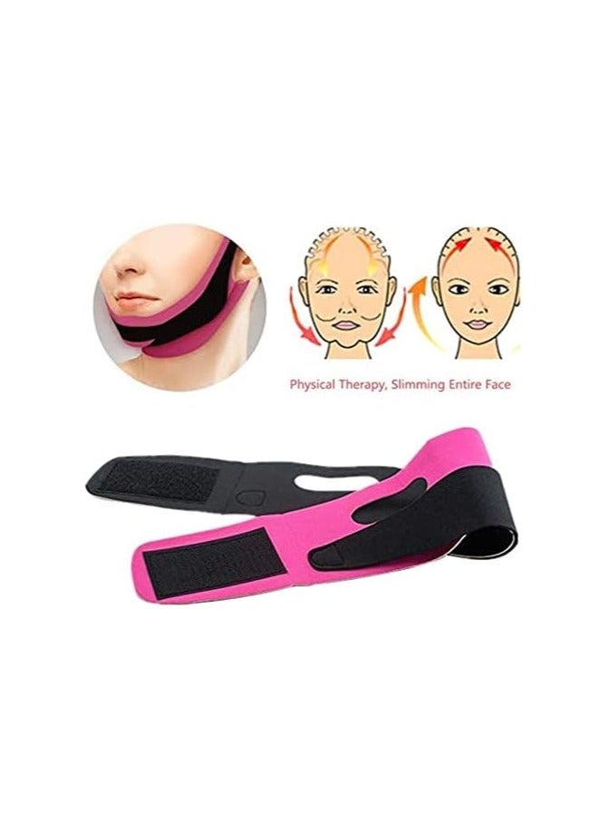 Face Slim V-Line Lift Up Belt Strap Cheek Chin Thin Slimming Mask Bandage - Image 2