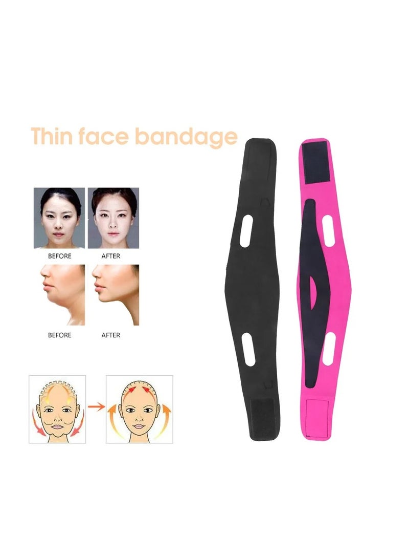 Face Slim V-Line Lift Up Belt Strap Cheek Chin Thin Slimming Mask Bandage - Image 3