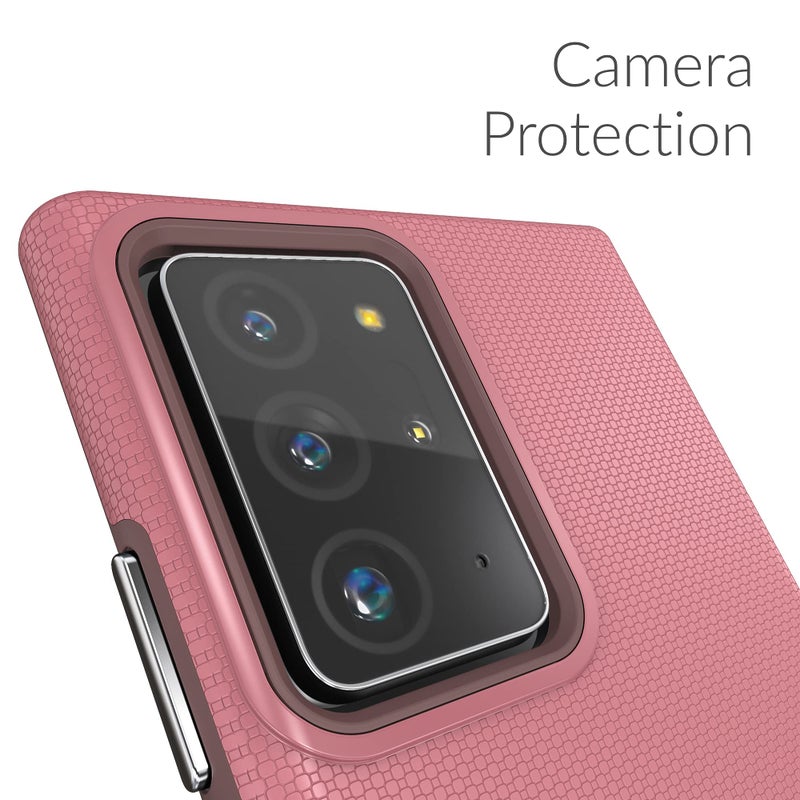 Crave Dual Guard for Galaxy Note 20 Ultra Case, Shockproof Protection Dual Layer Case for Samsung Galaxy Note 20 Ultra - Berry - Image 3