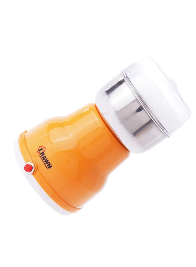 كراون مطحنة قهوة 100.0 W KRAWN-KB196 فضي / برتقالي - Image 3