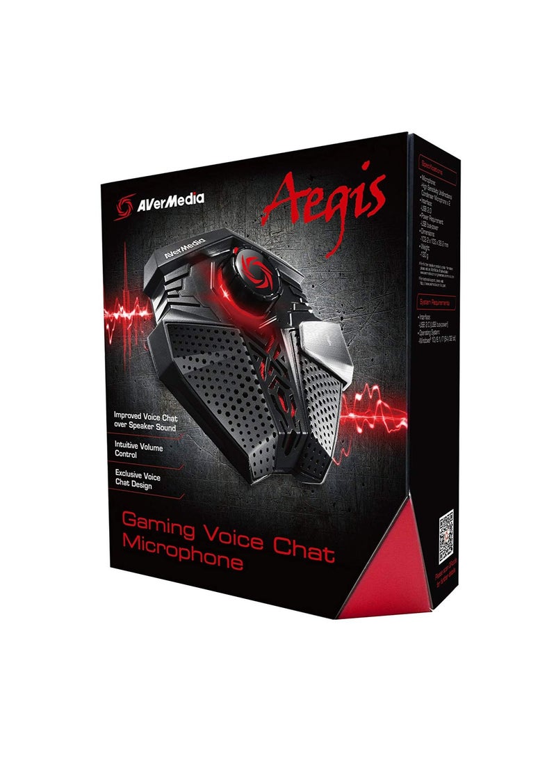AVerMedia AEGIS GM310  - Gaming Voice Chat Microphone - Image 1