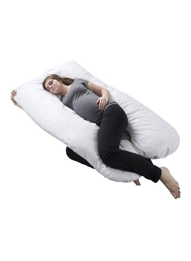 Cotton Maternity Pillow White 120x80cm  - Image 2