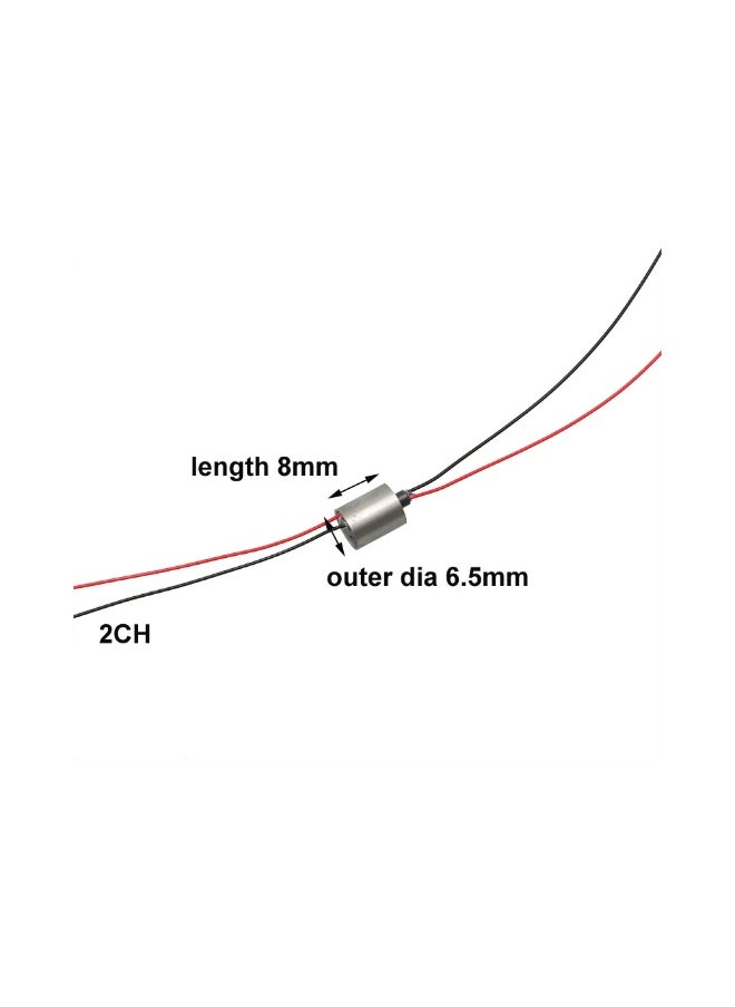 Generic Mini Slip Ring Conductive Cap Rotating Electrical Contact Connector  - Image 2