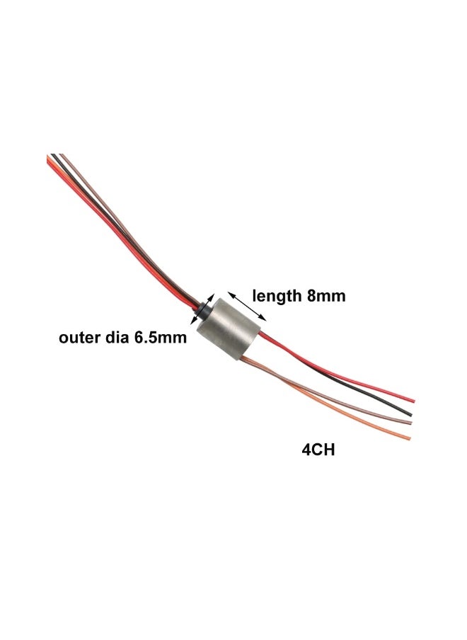 Generic Mini Slip Ring Conductive Cap Rotating Electrical Contact Connector  - Image 3