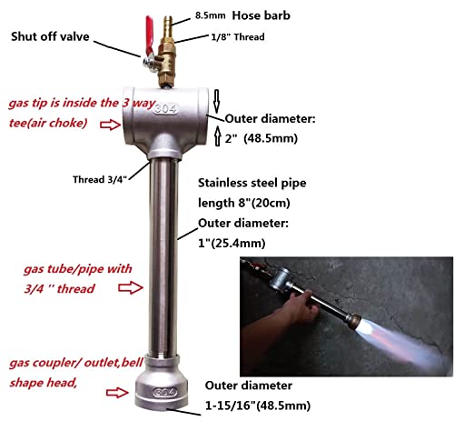 LSMIITTH 16KG(35lbs) Large Metal Melting Furnace Dual Burner with Graphite Crucibles(16KG/35lbs&6KG/13lbs), Foundry Home Kiln Smelting Furnace Kit with Casting Tools for Refining Recycle Brass Gold Silver - Image 4