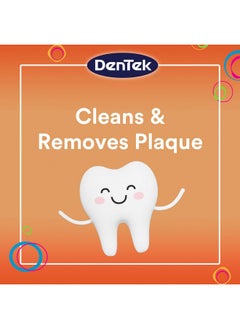 Dentek Kids Fun Flossers, Removes Food & Plaque, 75 Count, 3 Pack  - Image 3