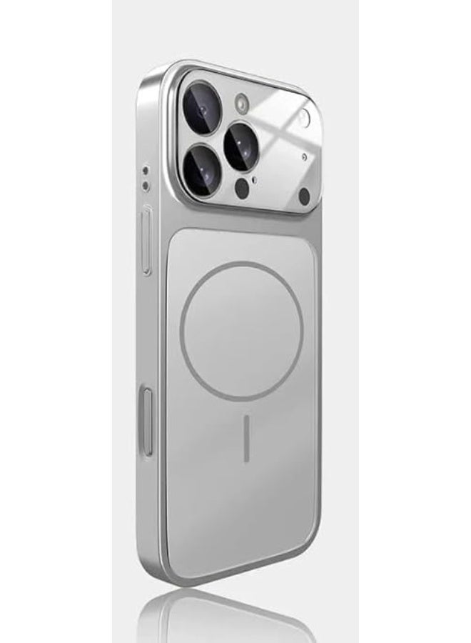 iPhone converter case ultra slim case, drop protection,[Military-Grade Protection]Camera Control Protective Cover  Iphone 16 pro max converter 17 pro max  Silver