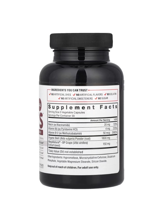 Force Factor Total Beets®, 90 Vegetable Capsules - Image 2