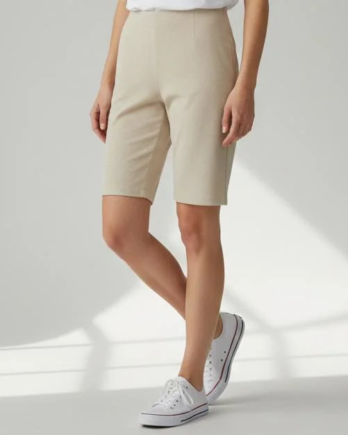 Redtag Women Beige Cycling Shorts
