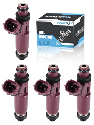 TAUTOY FJ584 Fuel Injectors 4PCS 18L Only For Mazda Miata 1999 2000 1955003310 BP4W13250 - Image 1