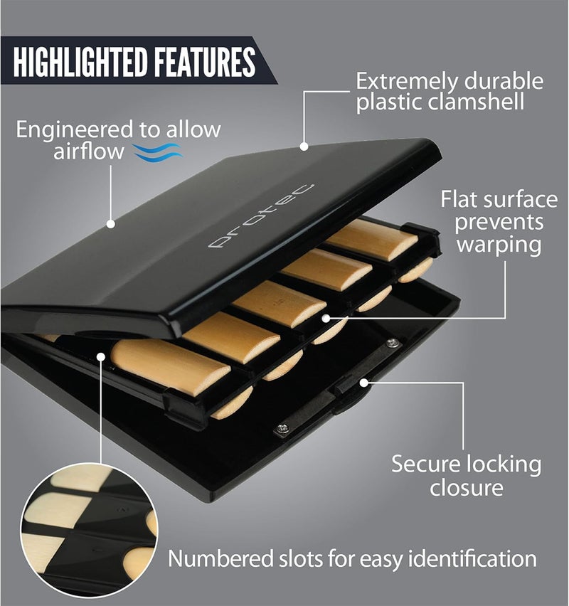 Pro-Tec ALTO/TENOR REED CASE BLACK - Image 5