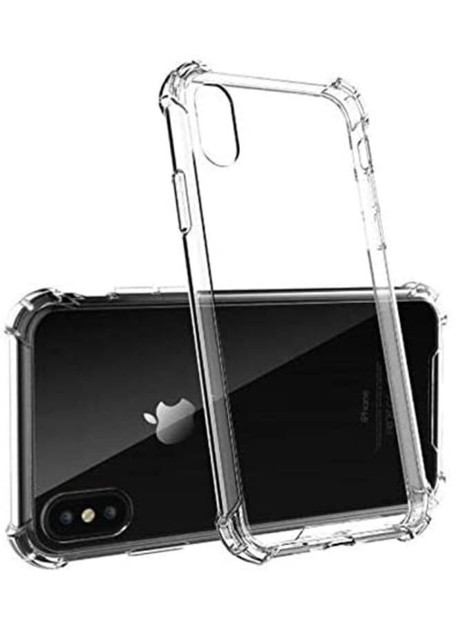 Raxoom Clear Anti-Scratch Bumper Shock Absorption Cover Case For Iphone Xs Max