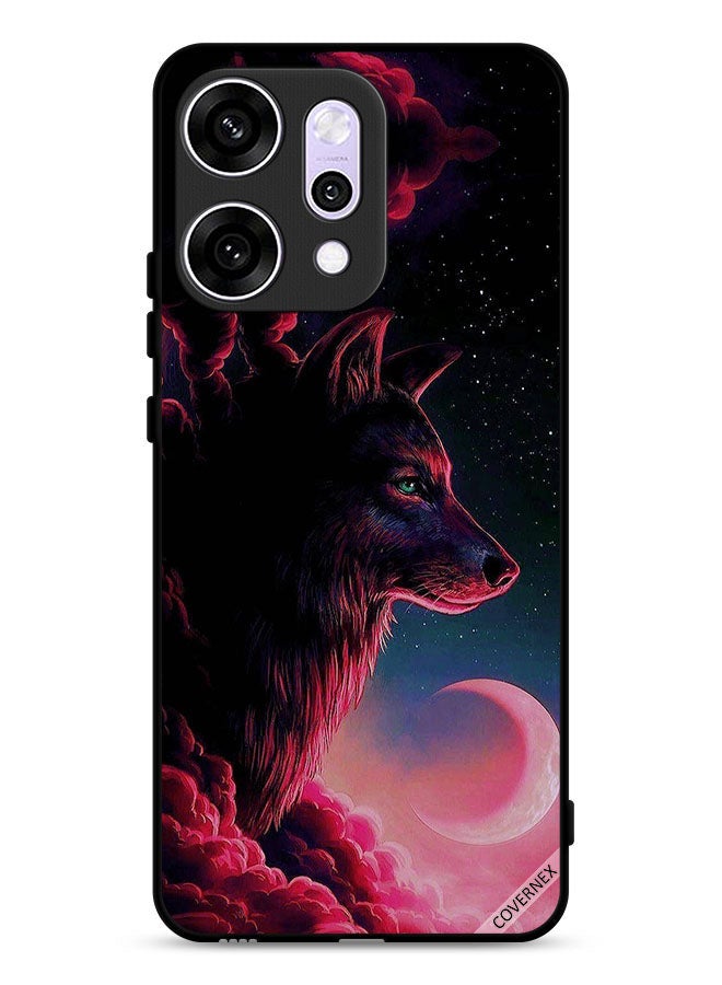Covernex Oppo Reno14 Pro Protective Case Cover Wolf Art - Image 1