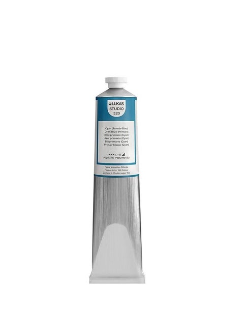 LUKAS STUDIO OIL 200ML CYAN BLUE (PRIMARY)