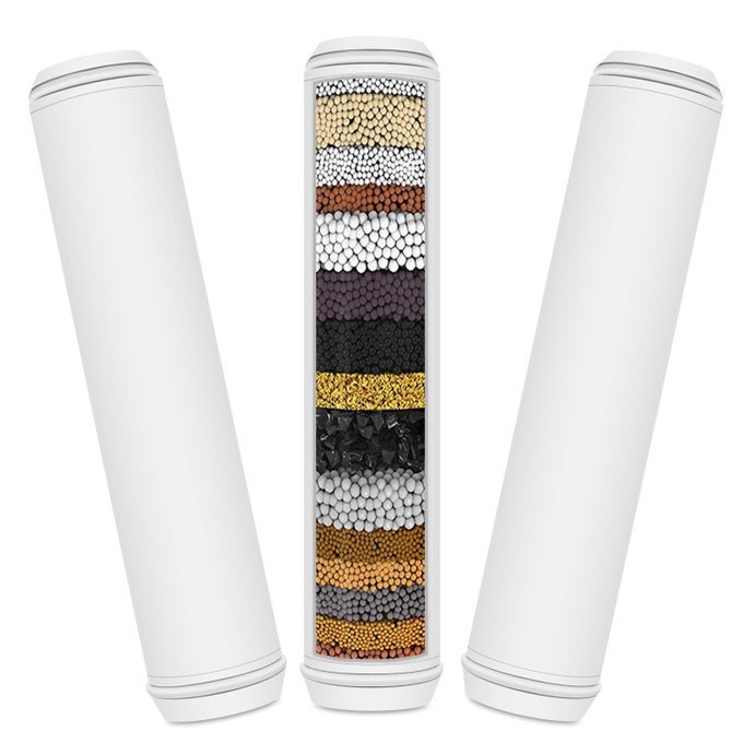 MULTISTAGE SHOWER FILTER REPLACEMENT COMPATIBLE WITH PWERAN SHOWER FILTER FOR FITESPOT SHOWER FILTER FOR HANDHELD SHOWER HEAD 3 PACK