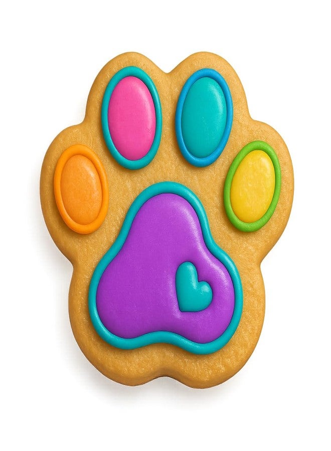Mighty Gadget 2 pack of Cute Dog Paw Cookie Cutter Combo- 2.2x2.1”, Hand Made in the USA by Mighty Gadget - Image 4