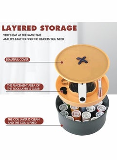 SYOSI Sewing Kit, Mini Sewing Supplies Basic Needle and Thread Kit Easy Carrying and Storage Organizer for Student,travel,home Sewing Set  - Image 2