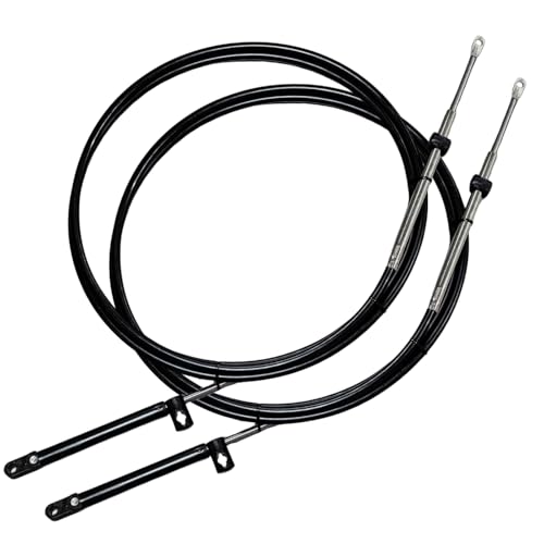 ZOYAN Outboard Engine for Mercury Remote Control 33c GEN I Throttle Cables Shift Cable 16FT - Image 1