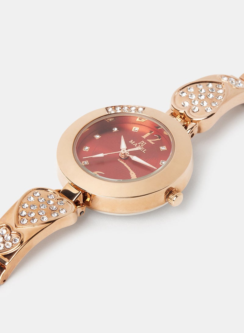 Maxel Ladies Fashion Charming Quartz Wrist Watch MX83 - Image 2