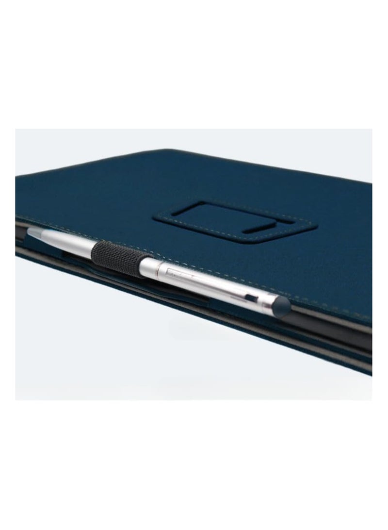 عام غطاء متوافق مع Motorola Moto Pad 60 Pro مقاس 12.7 بوصة 2025 - غطاء كامل التغطية فائق النحافة من جلد PU مع حامل مطوي لـ Moto Pad 60 Pro 12.7 بوصة - Image 4