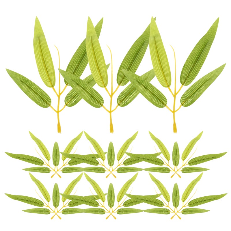 🌱 ديكور داخلي وخارجي من أوراق البامبو الصناعية المتينة مناسب للمناظر الطبيعية والفعاليات - Image 5