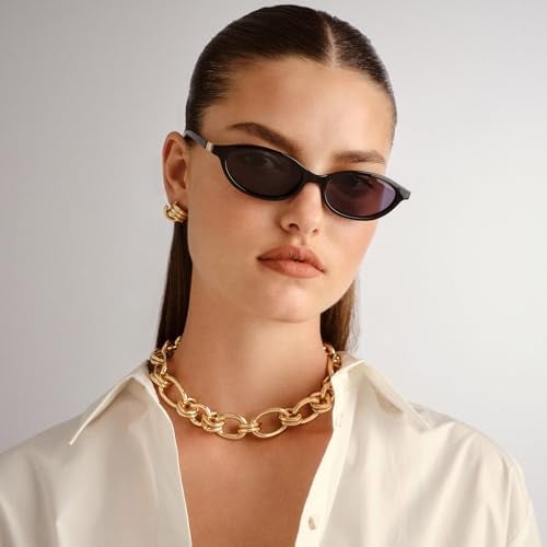 Le Specs Duskfall Sunglasses - Black, Oval, Women's, Elegant and Flattering Style - Image 5